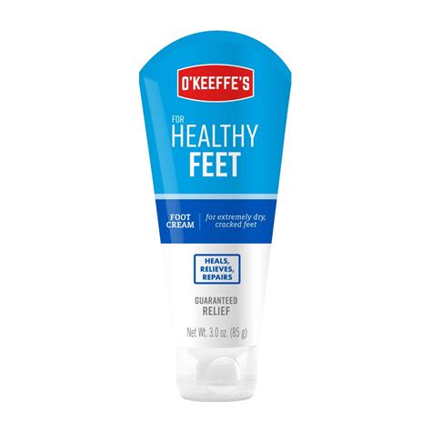 O Keeffe S Healthy Feet Cream 3 Oz Tube Walmart Walmart