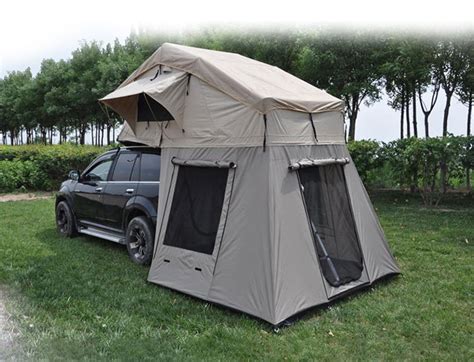 Roof Top Tent OEM, Extra Long Size Roof Top Tent 4 Person SUV Soft Shell Roof Top Tent with ...