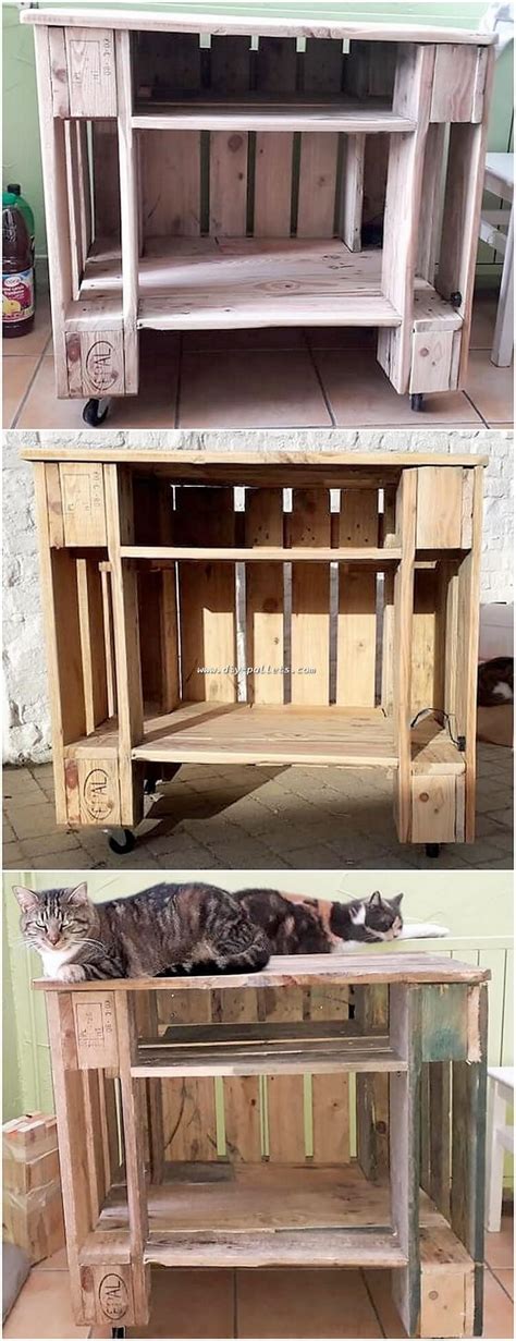 Pallet Cat House Diy Pallet Creations