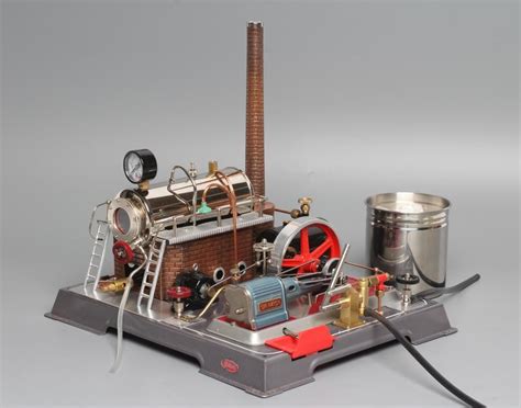 Wilesco D20 Steam Engine Fitted With Gas Burner Picture Box E Est