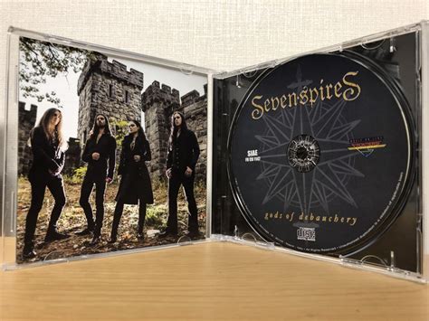 Seven Spires Gods Of Debauchery Cd Photo Metal Kingdom