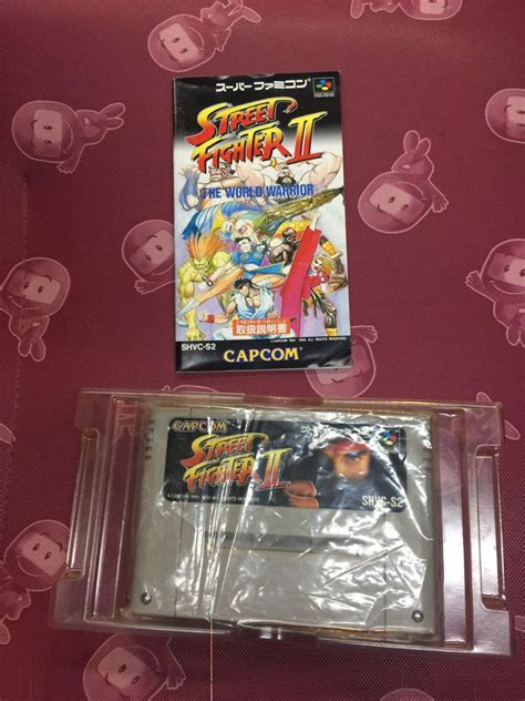 Sfc Street Fighter Ii Nintendo Carousell