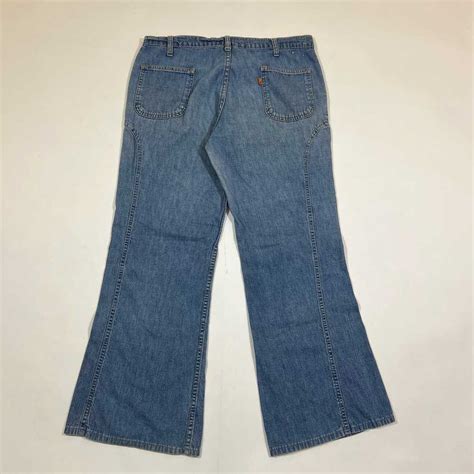 Levi S Vintage S Levis Orange Tab Flare Jeans Ligh Gem