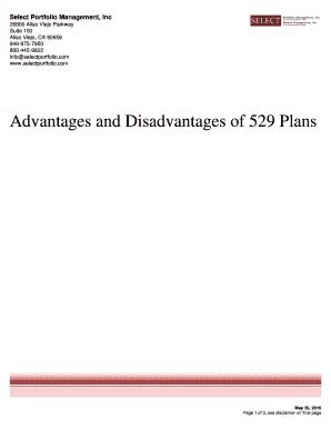 Fillable Online Advantages And Disadvantages Of Plans Fax Email