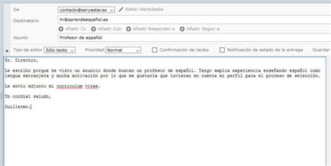 Cómo Escribir Un Email Ser Y Estar Aprende Español Online