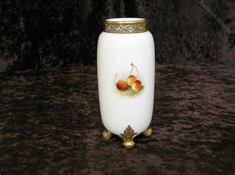 Antiques Atlas Royal Worcester Cylinder Vase Ricketts 1926