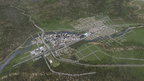 An Updated Picture of My American City : r/CitiesSkylines