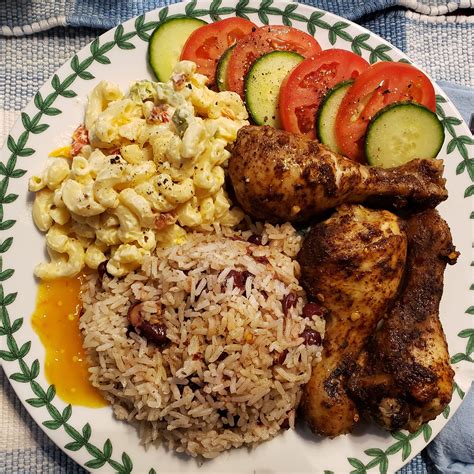 Oversized Jamaican Dinners Are My New Kryptonite Oven Baked Jerk