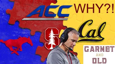 Stanford Cal SMU Joining ACC Instant Reaction YouTube