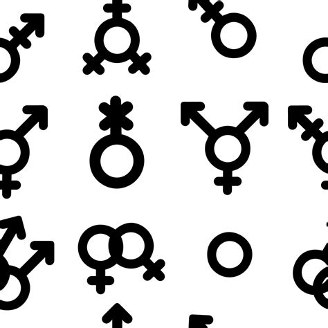 Seamless silhouette LGBT symbols 46621820 Vector Art at Vecteezy