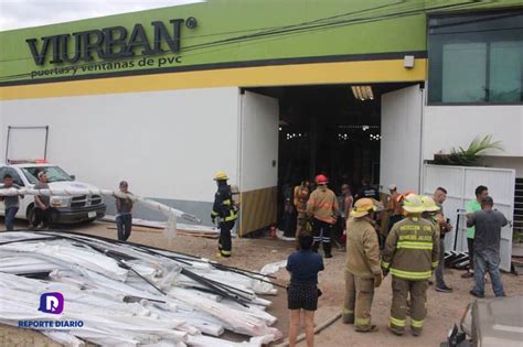 Se incendia bodega de plásticos