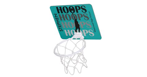 Teal Custom Hoops Basketball Mini Hoop Mini Basketball Backboards Zazzle