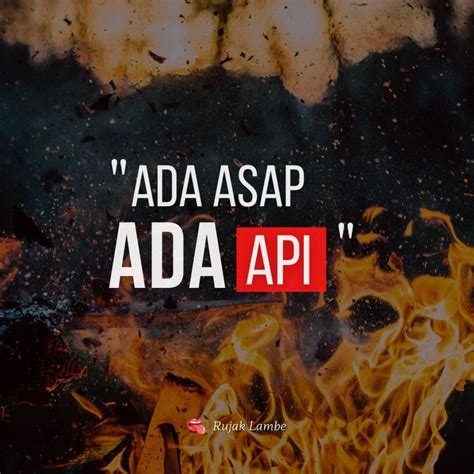 Arti Peribahasa Ada Asap Ada Api Maestro Media