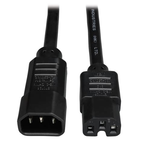 Compra Tripp Lite By Eaton Cable De Poder C14 C15 61cm Negro P018 002