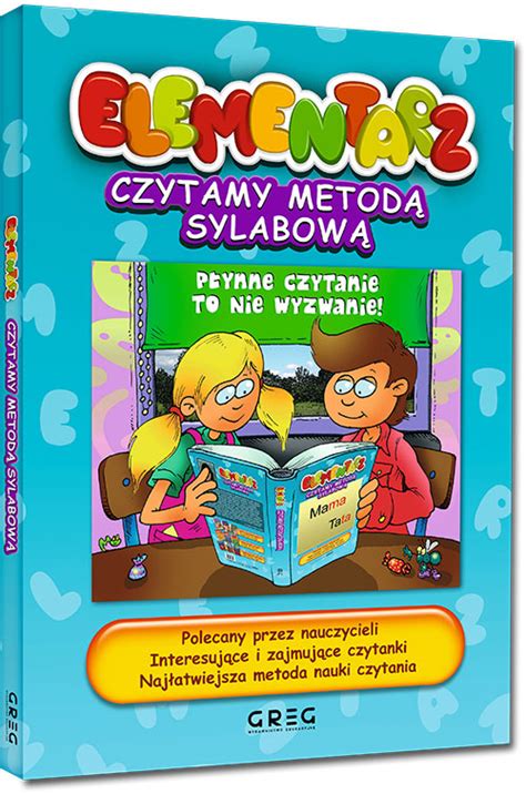 Elementarz Czytamy metodą sylabową Alicja Karczmarska Strzebońska