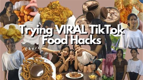 Trying Viral Tiktok Food Hacks Youtube