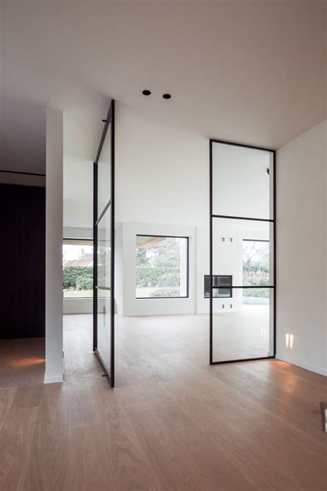 Glass Pivot Door System Draaideur Deuren Interieur Ontwerpers