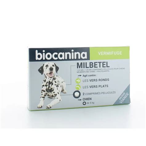 Milbetel Biocanina Vermifuge Chien Univers Pharmacie