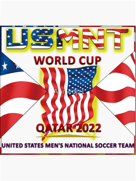 Pegatina Copa Mundial De La Fifa 2022 Qatar Estados Unidos Equipo De