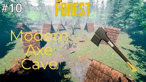 The Forest Multiplayer Modern Axe Cave Location Youtube