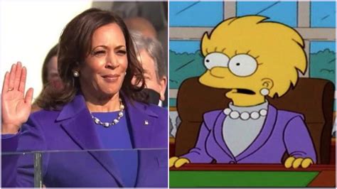 Viral News | The Simpsons Predicted Kamala Harris' Inauguration Outfit ...