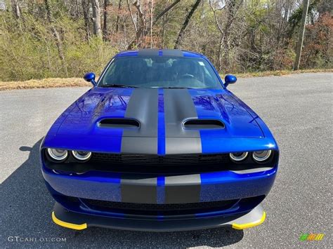 Indigo Blue 2022 Dodge Challenger Srt Hellcat Redeye Exterior Photo