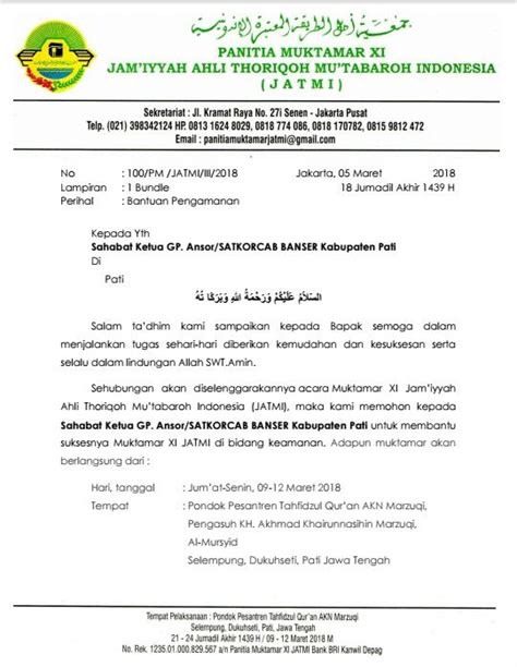 Contoh Surat Permohonan Pengamanan Kepolisian Sinau