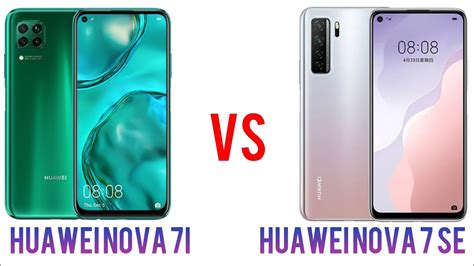 NEW Huawei Nova 7 SE Vs Huawei Nova 7i Full Detailed Comparison 2020