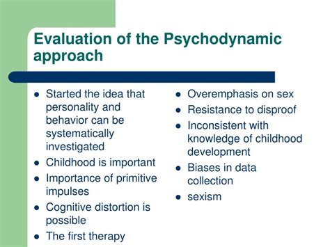 Ppt Psychoanalytic Psychodynamic Theory Powerpoint Presentation Free