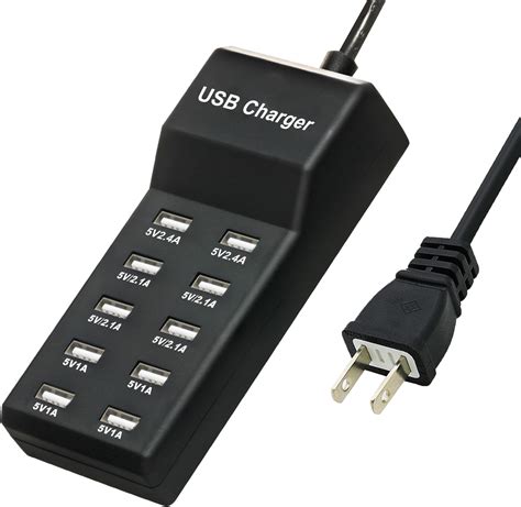 Amazon Wyssay Usb Charger W Usb Charging Station With Port