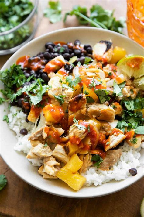 Chicken Al Pastor Recipe Easy Bowls Jar Of Lemons