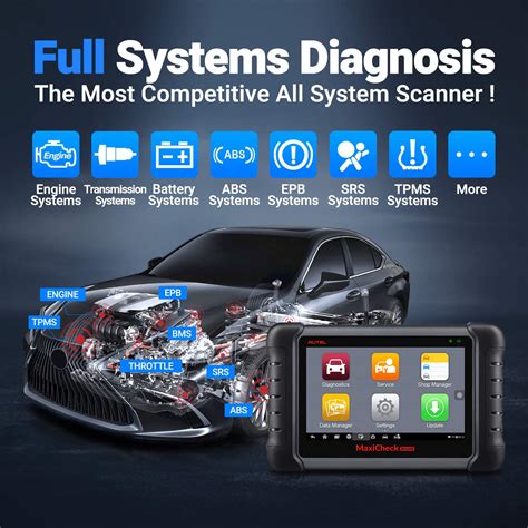 Buy Autel Maxicheck Mx Diagnostic Scan Tool Bi Directional Scanner