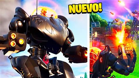 Nuevo Vehículo B R U T O MECH en Fortnite Actualización 18 20 YouTube