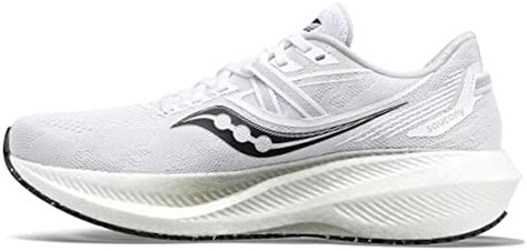 Saucony Men S Triumph 20 Running Shoe White Black 11 Price In UAE