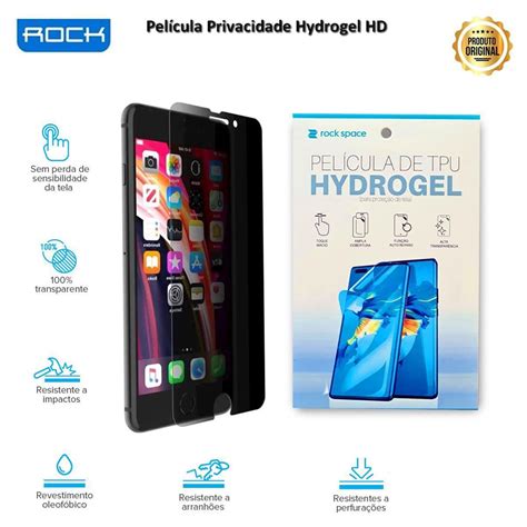 Pel Cula Privacidade Hydrogel Hd Para Xiaomi Poco M No Shoptime