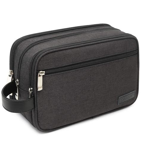 Mens Toiletry Bag Dopp Kit Travel Bathroom Bag Shaving Shower Cosmetic