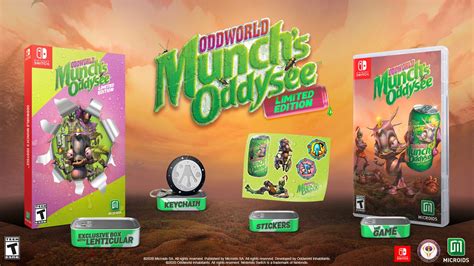 Oddworld: Munch's Odyssey Limited Edition exclusive to EB Games in Canada | The GoNintendo ...