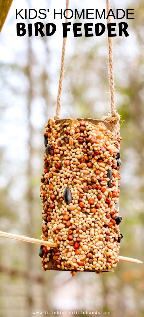 Toilet Paper Roll Bird Feeder - Little Bins for Little Hands