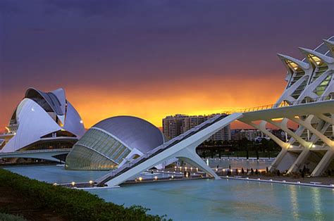 Valencia Ciudad De Las Artes Y Las Ciencias Valencia Ciudad De Las