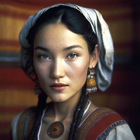 Kyrgyz Woman 4 By Obsidianplanet On Deviantart