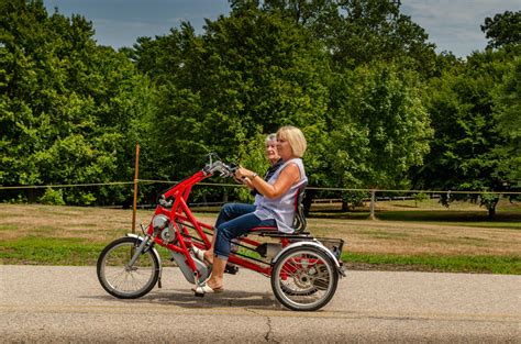 Van Raam Fun2go Side By Side Tandem Bike On