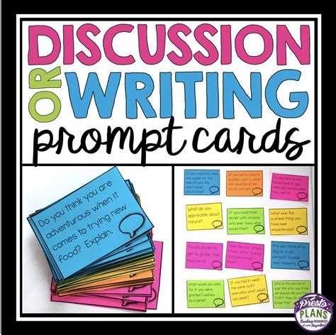 Discussion Or Writing Prompt Cards