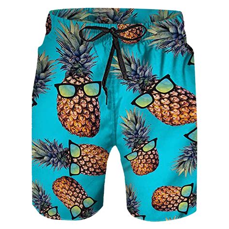 Men Swimming Trunks Quick Dry Surfing Sports Boardshort With Pockets