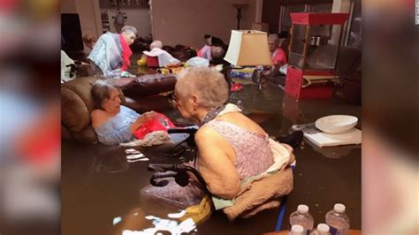 Nursing Home Residents Rescued From Floods Cnn Video