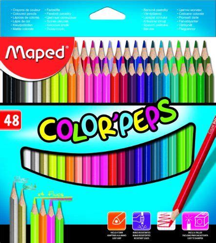 Maped Color Peps Triangular Colored Pencils Pack Vibrant