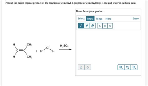 Solved Predict The Major Organic Product Of The Reaction Of Chegg