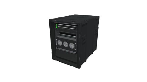 Mobile IT System Rack V1 1 Buy Royalty Free 3D Model By Cavicom ASI