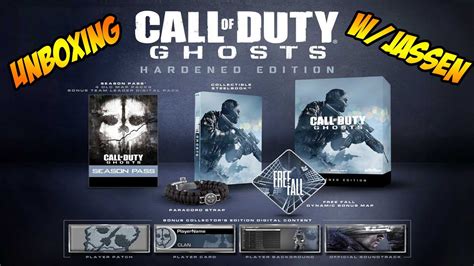 Call Of Duty Ghosts Hardened Edition Unboxing Youtube