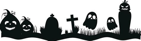Halloween Border Element Design 28003375 Vector Art At Vecteezy