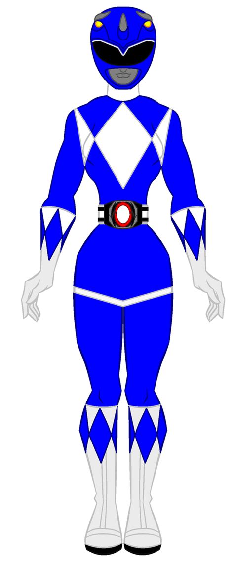 1 Mighty Morphin Power Rangers Blue Ranger Girl By